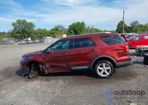 2016 Ford Explorer Xlt z USA, uszkodzony, nr VIN 1FM5K8D86GGD11492